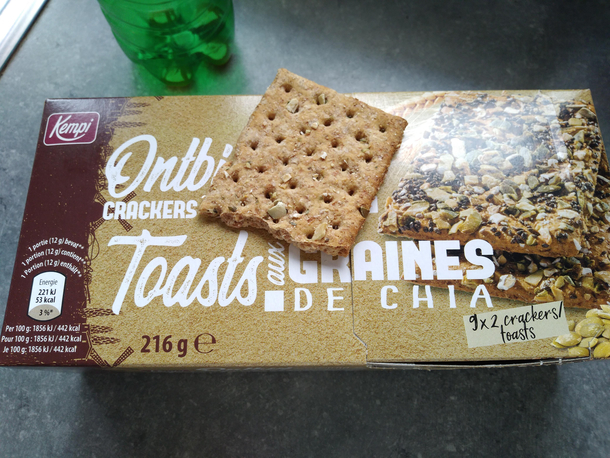 Those crackers looked amazing on the box with all those grains