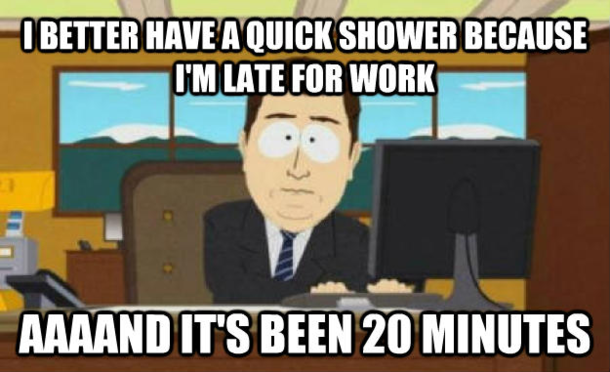 Those damn shower thoughts
