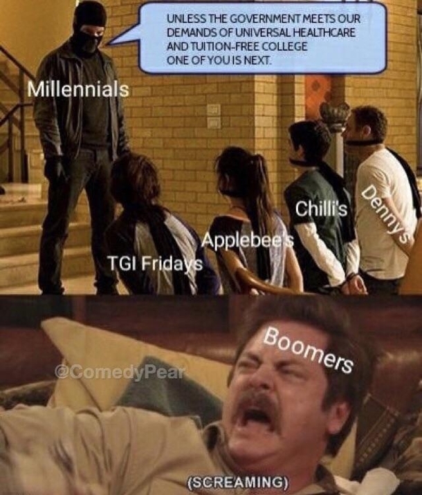 Those pesky millennials