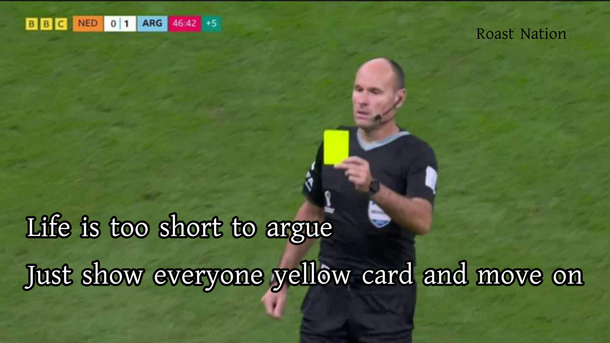 Those who watched the Argentina vs Netherlands match will understand 