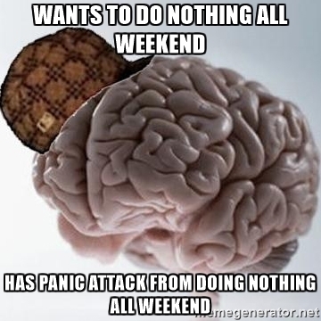 Those with anxiety know how this is
