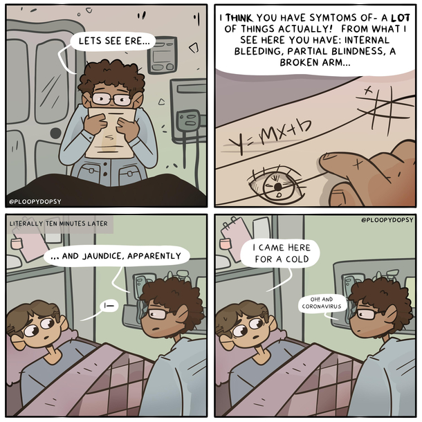 thought about this joke in a conversation with a friend about online schooled doctors