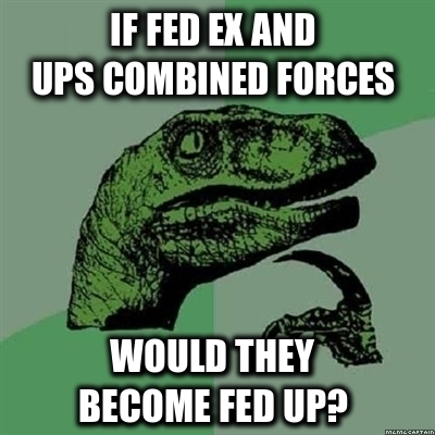 Thought about this while in line to get my mail