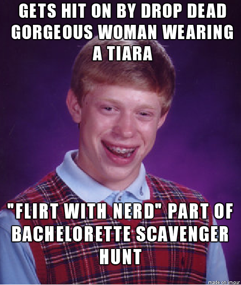 Thought she was miss New Hampshire or something