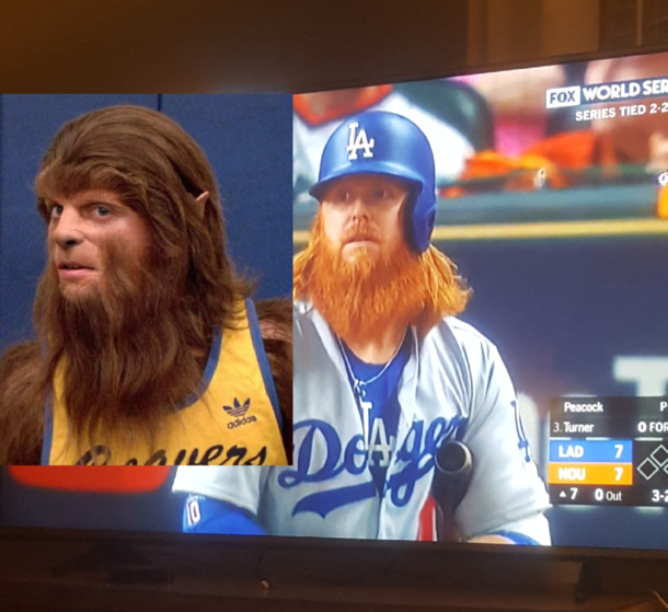 Thought Teen Wolf  was on but it was the World Series