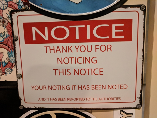 Thought this sign at a bar was worth noting