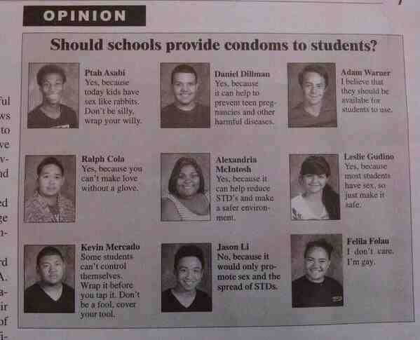 Thoughts on Condoms