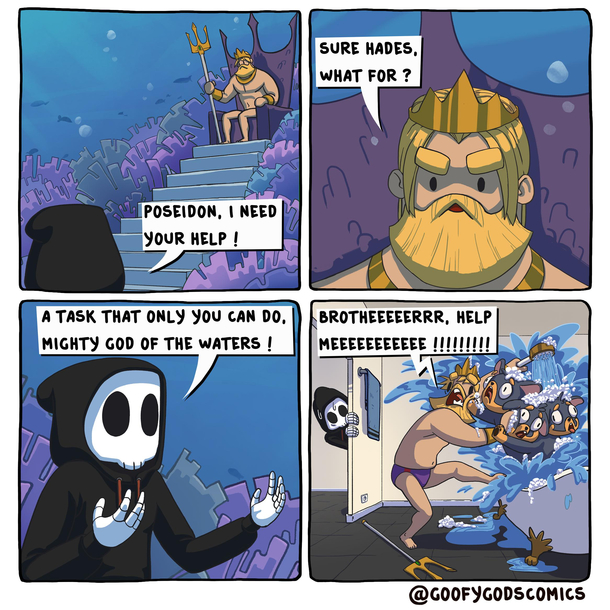 Three-headed Kraken 