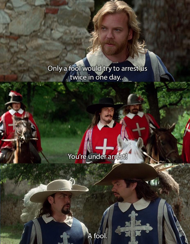 Three Musketeers  Still love this movie after all these years