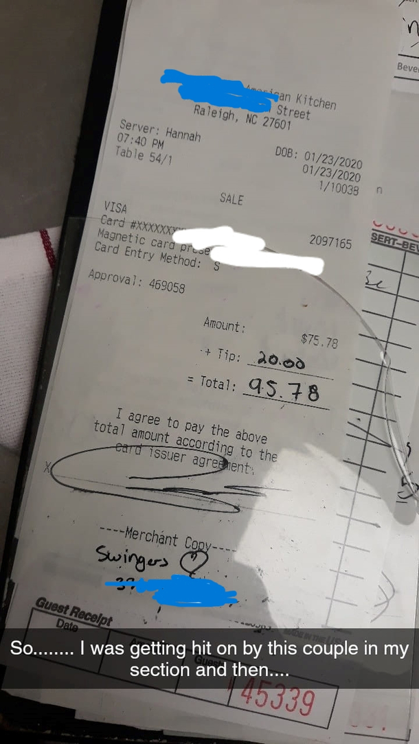 Throw back to when these swingers tried to pick me up at work Honestly made me feel really good