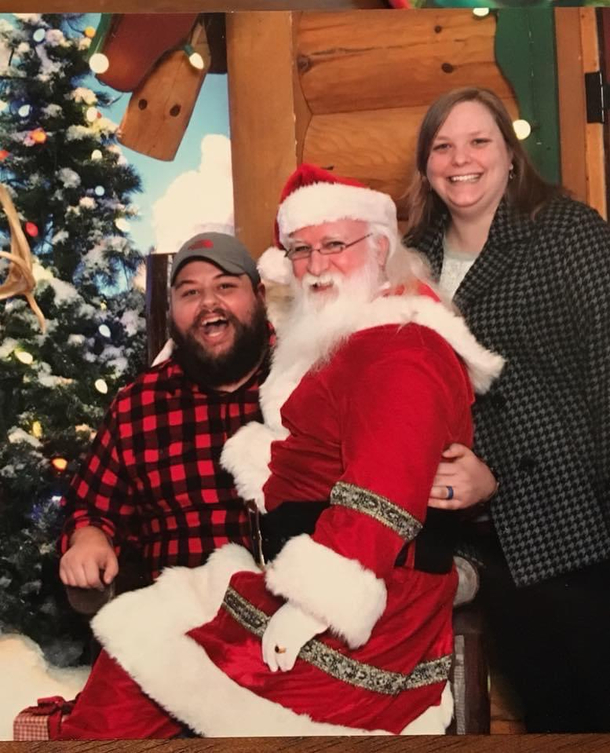 Throwback to the day I was chosen as the next Santa Claus through a ceremonial sitting