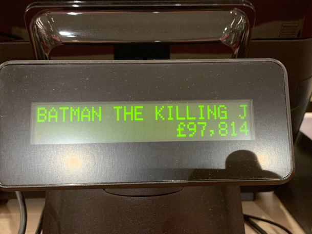 Throwback to the time I bought a copy of The Killing Joke and almost fcking died when the guy scanned it
