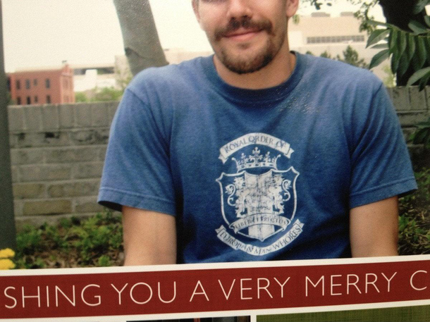 Throwback to when my mom didnt read my shirt before sending it out on our Christmas card Happy Holidays