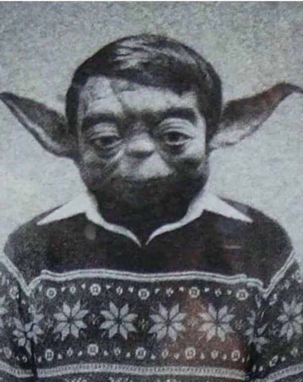 Throwback yearbook photo