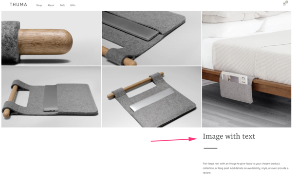 Thuma just tried to sell me a  piece of felt on a stick and didnt even finish their site