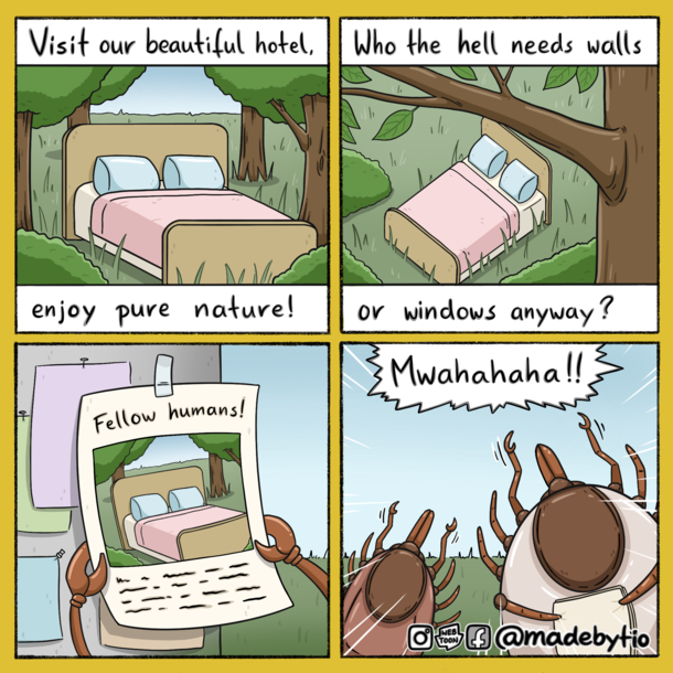 Ticks doing tick things