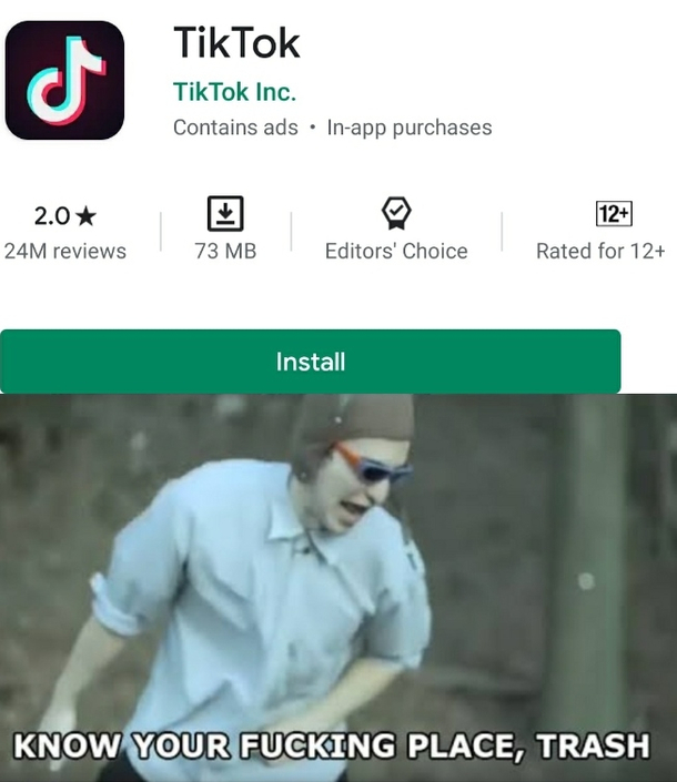 tik tok has finally reached at its right place