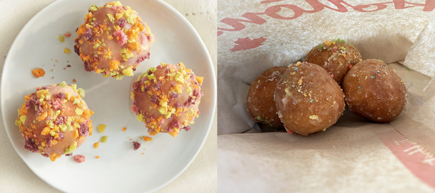 Tim Hortons Froot Loops Timbits