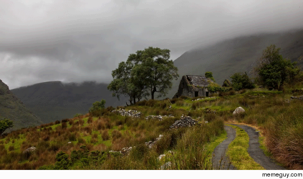Time lapse of Irish countryside