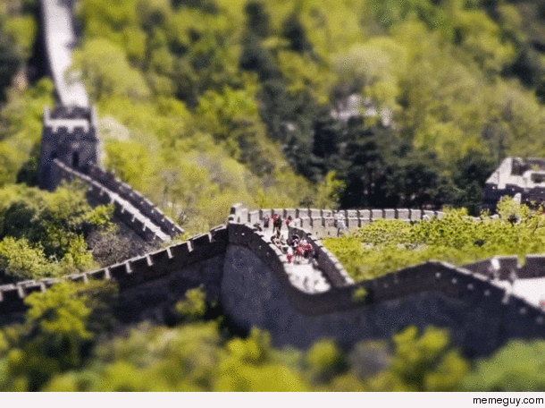 Time-Lapse Tilt-Shift from the Great Wall of China