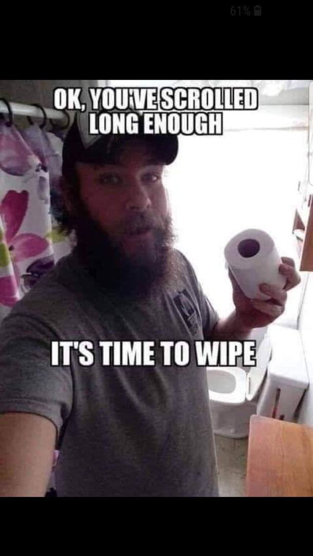 Time to wipe
