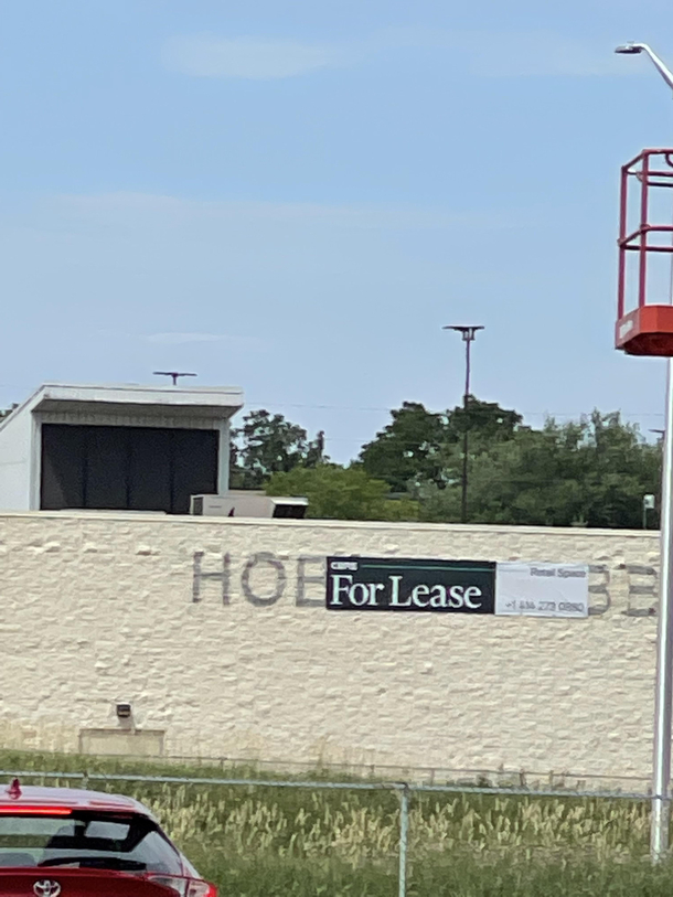 Times are getting tough 