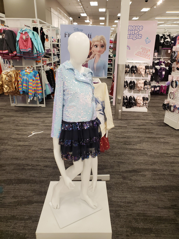 Times have been tough for ole slenderman thank god target was hiring