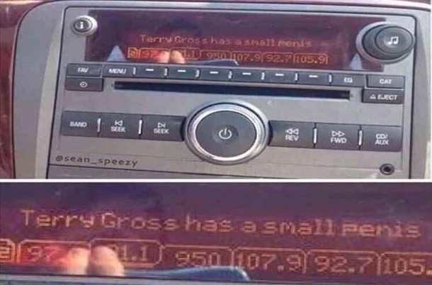 Tip of the day Never piss off a woman that works for a radio station