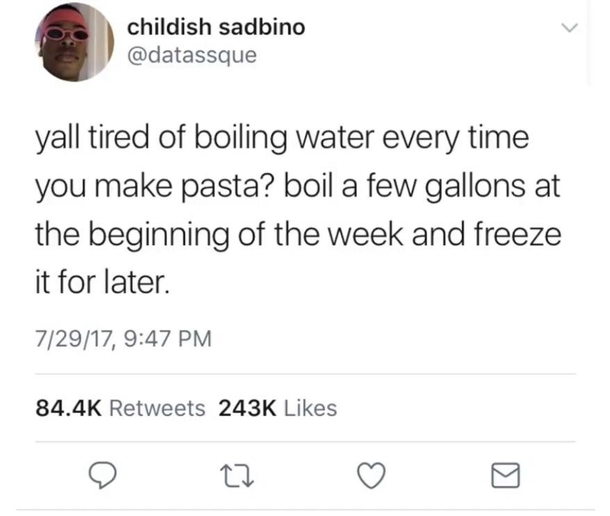 Tired of boiling water