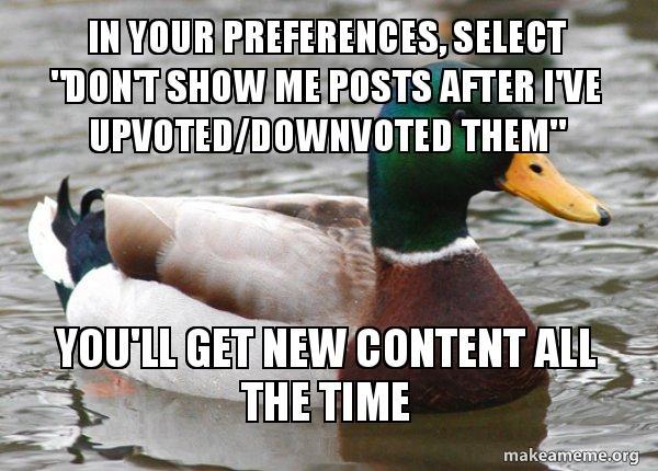 Tired of seeing the same links on reddit all day