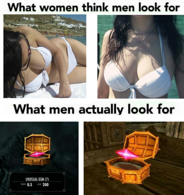 Tits vs gems