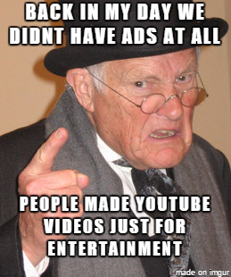 To all those who complain about adblockers