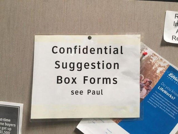 To be confidential