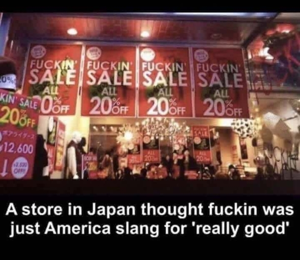 To be fair it was a hell of a sale