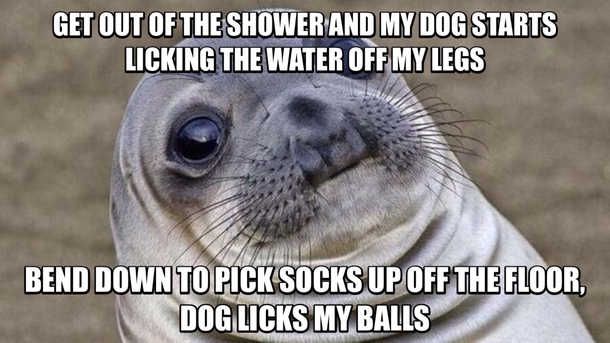 To be honest it kind of felt good