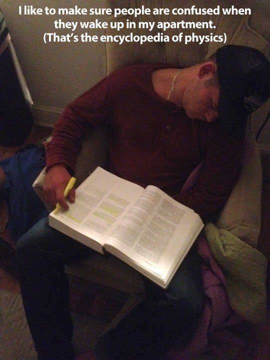 To confuse your friends when they wake from their hangovers