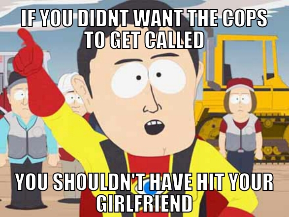 To my neighbor that tried fighting me after doing this