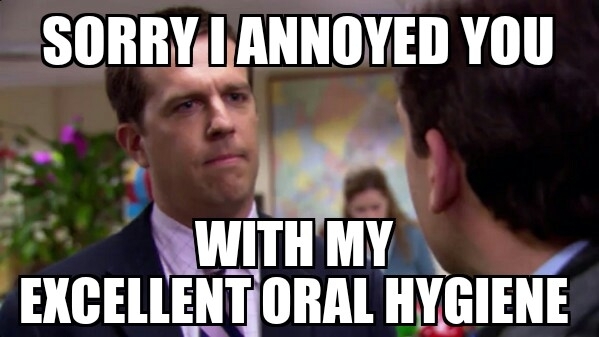 To my sister-in-law who said my mouth is boring to work on