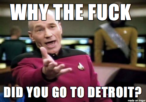 To the German who show showed his Grandma pics of Detroit