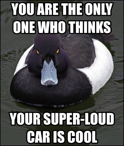 To the guy setting off alarms on four floors of the parking garage