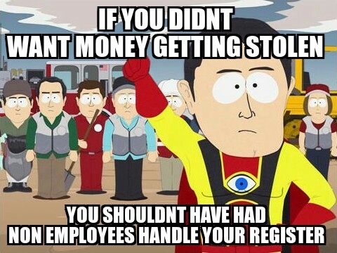 To the idiot I fired last week