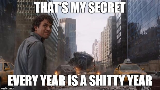 To the people complaining this have been a shitty year
