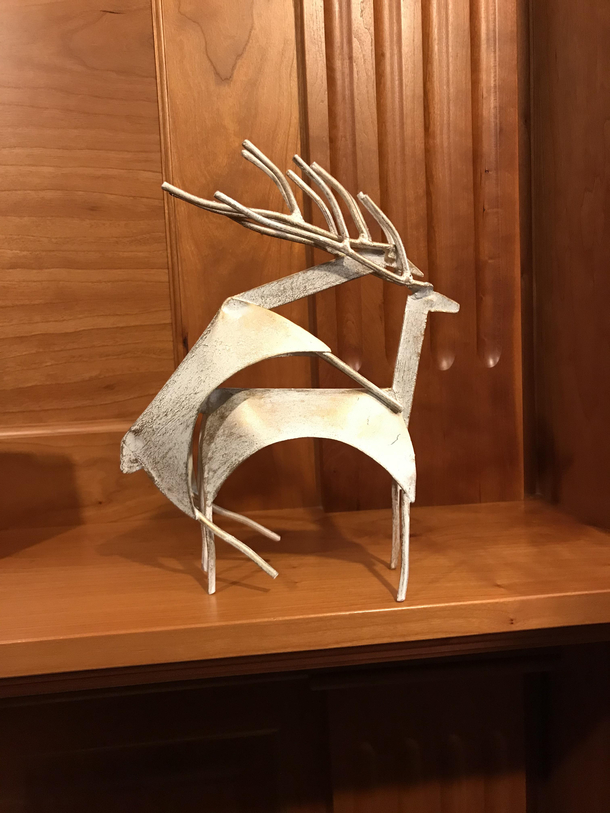 To the person who rearranges their mothers ceramic pigsIve been doing the same with my mothers reindeer at Christmastime Usually takes a day or two for her to realize then I get a photo texted to me with really