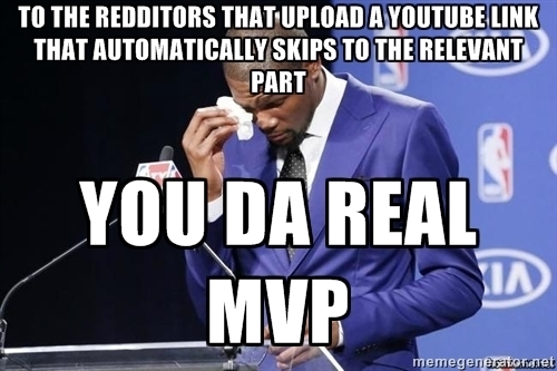 To the redditors