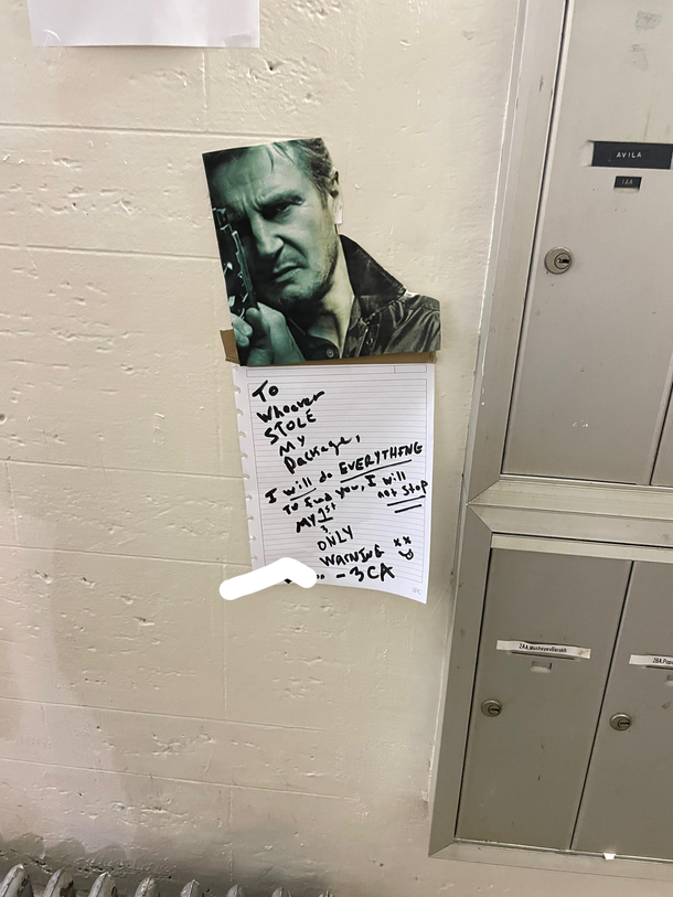 To the thief I will find you