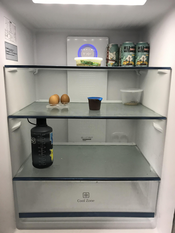 Today I opened my  year old boyfriends fridge This is consistently what his fridge looks like I fear for males everywhere We must help them but can they be helped