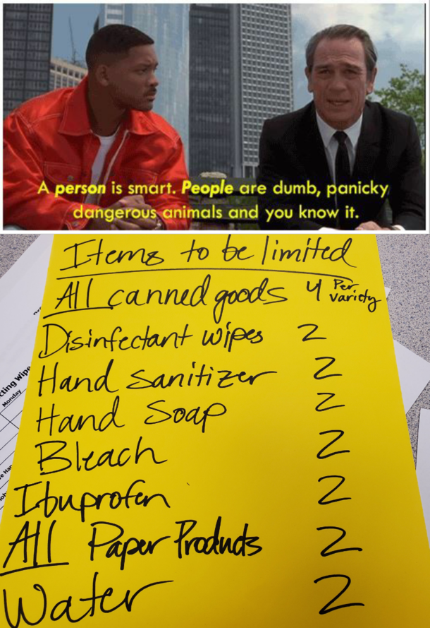 Today I was reminded of Agent Ks wisdom