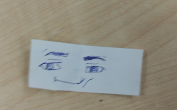 today in the school we had the chance to send message anonymously and someone send me this