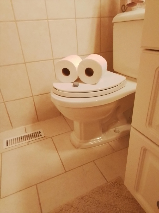 toilet had a good day