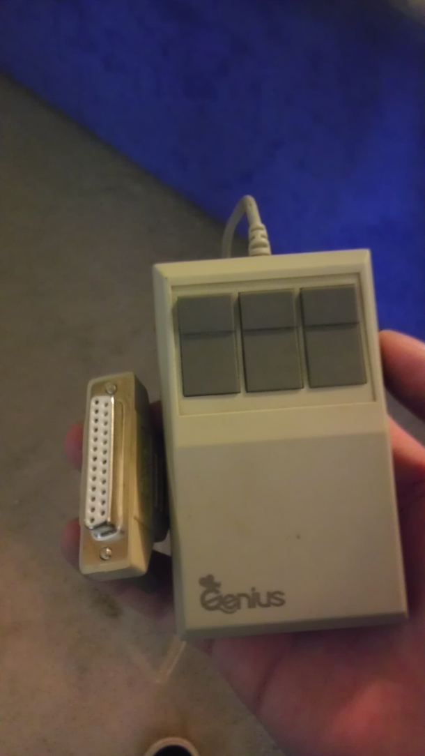 Told my dad I needed a new mousefor gaming He pulled this out for me